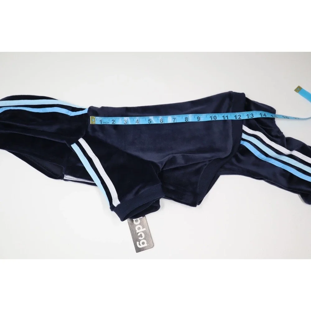 Fabdog Navy Velour Jogger - Blue - 16‎